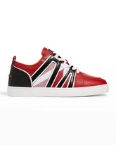 Vida Viva Red Sole Caged Low-Top Sneakers